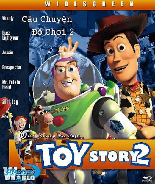 B356. Toy story 2 - Câu Chuyện Đồ Chơi 2 2D 25G (DTS-HD 7.1) 